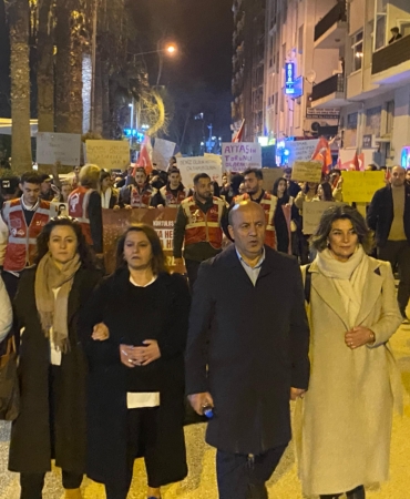 İmamoğlu’na destek yürüyüşleri sekizinci gününde