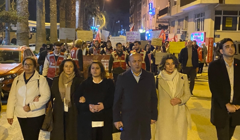 İmamoğlu’na destek yürüyüşleri sekizinci gününde