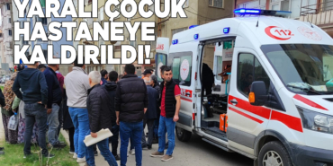 Karşı kaldırıma geçen çocuğa otomobil çarptı