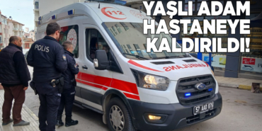 Sinop’ta yaşlı adam düşerek yaralandı