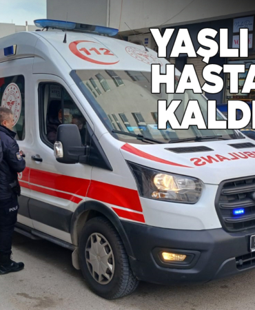 Sinop’ta yaşlı adam düşerek yaralandı