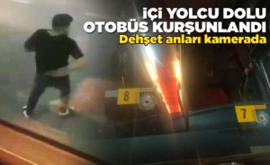 İstanbul-Sinop seferini yapan otobüs kurşunlandı