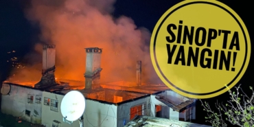 Sinop'ta yangın! Ekipler bölgeye sevk edildi