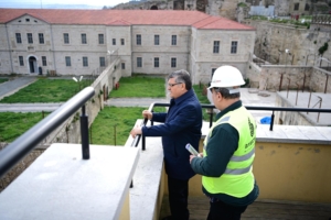 Sinop Tarihi Cezaevi’nde çalışmalar devam ediyor