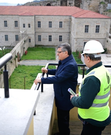 Sinop Tarihi Cezaevi’nde çalışmalar devam ediyor
