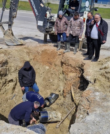 Sinop’ta su kesintisi: Ekipler sahada