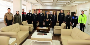 Polis Teşkilatından Vali Özarslan’a ziyaret