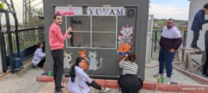 Sinop'ta Scak Yuvamı öğrenciler renklendiriyor