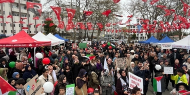 SİNOP’TA “GAZZE ÖLÜYOR AYAĞA KALK” PROGRAMI