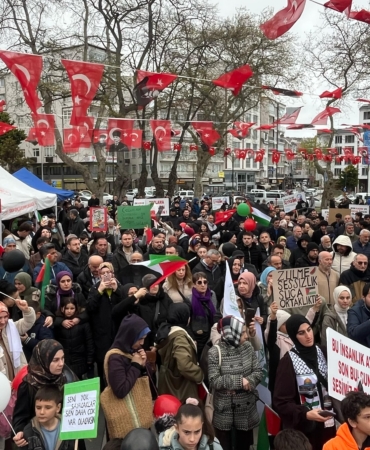 SİNOP’TA “GAZZE ÖLÜYOR AYAĞA KALK” PROGRAMI