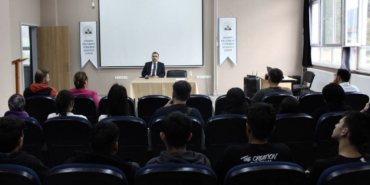 Kaymakam Doğancı, öğrencilerle buluşarak deneyimlerini anlattı