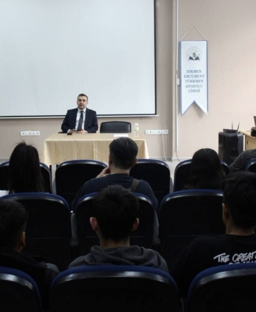 Kaymakam Doğancı, öğrencilerle buluşarak deneyimlerini anlattı