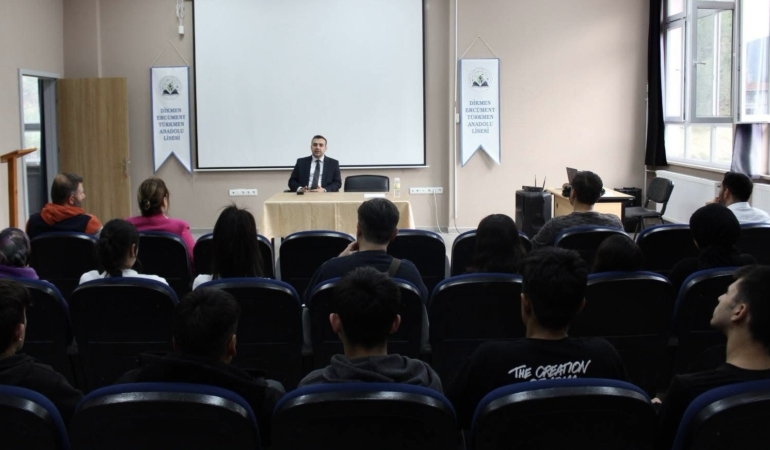 Kaymakam Doğancı, öğrencilerle buluşarak deneyimlerini anlattı