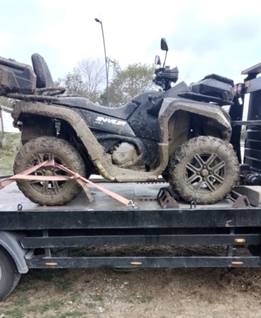 Sinop'ta ATV aracıyla drift yapan sürücüye ceza uygulandı