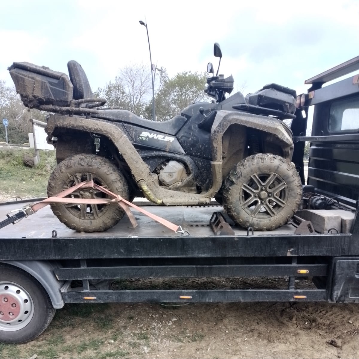 Sinop'ta ATV aracıyla drift yapan sürücüye ceza uygulandı