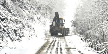 Sinop'un yüksek kesimleri kara teslim oldu