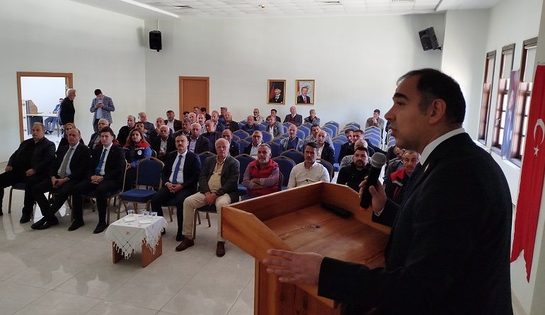 Üreticiler kuraklıkla mücadele konusunda bilgilendirildi