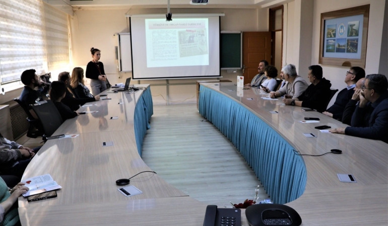 Sinop’ta Milli Eğitim personeline organ bağışı bilgilendirmesi