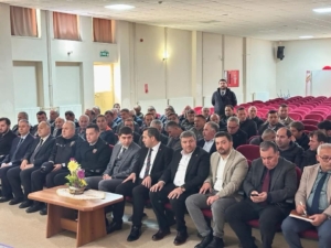 Alaçam'da muhtarlar toplantısı yapıldı