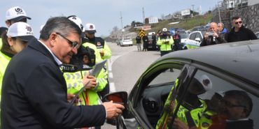 SİNOP’TA BAYRAM ÖNCESİ TRAFİK DENETİMİ