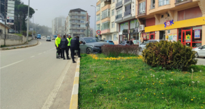 SİNOP'TA TRAFİK KAZASI: 1 YARALI