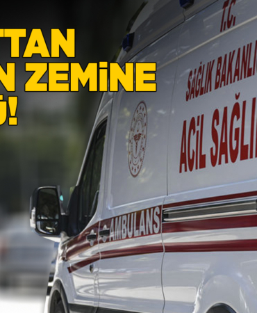 Çatıdan düşen vatandaş yaşamını yitirdi