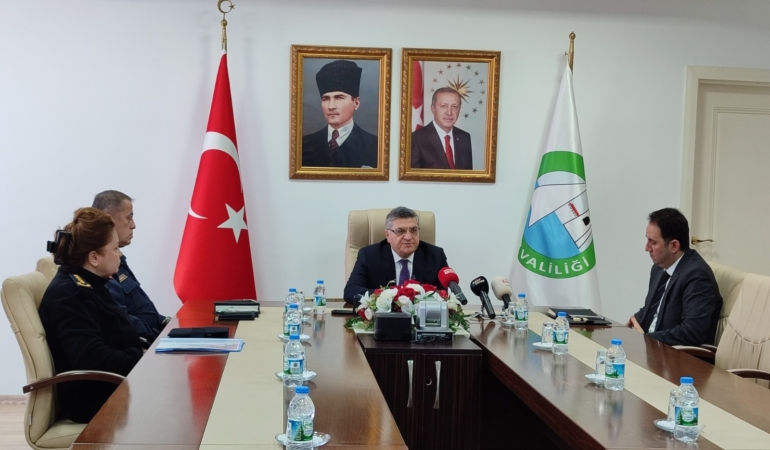 SİNOP’TA İL GÜVENLİK VE ASAYİŞ BİLGİLENDİRME TOPLANTISI