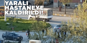 Otomobille çarpışan motosikletin sürücüsü yaralandı