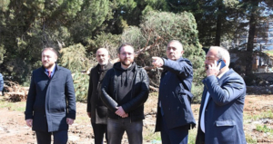 ÜÇÜNCÜOĞLU, ÇALIŞMALARI YERİNDE İNCELEDİ