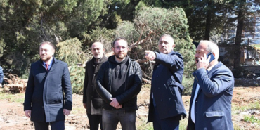 ÜÇÜNCÜOĞLU, ÇALIŞMALARI YERİNDE İNCELEDİ