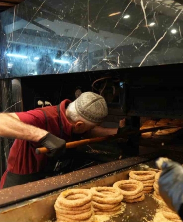 Coğrafi işaretli Samsun simidi özel yöntemiyle üretiliyor