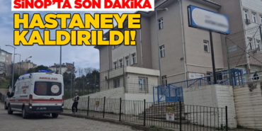 Sinop’ta okul personeli yaralandı