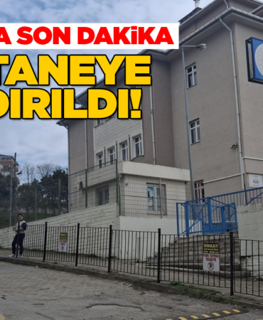 Sinop’ta okul personeli yaralandı