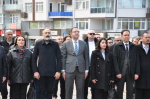 Sinop’ta Turizm Haftası çelenk sunma ile başladı