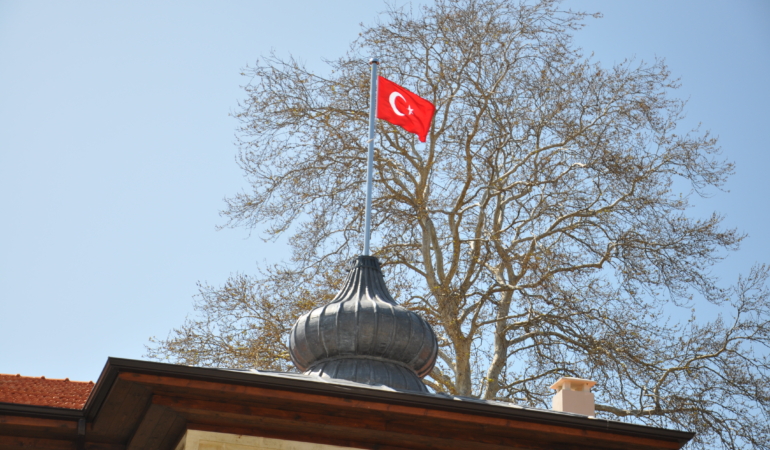 Sinop’un tarihi binası kubbesine kavuştu