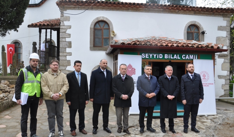 Sinop’un manevi merkezi 18 aylık restorasyon sürecine girdi