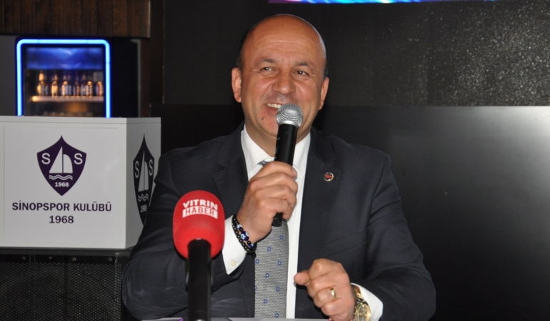 Başkan Gürbüz’den Sinop’a halı saha müjdesi