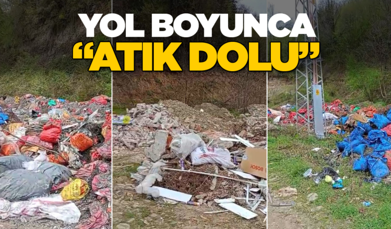 Sanayi sitesinde çöp sorunu giderek büyüyor