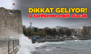 Valilik uyardı: Sinop’ta fırtına bekleniyor