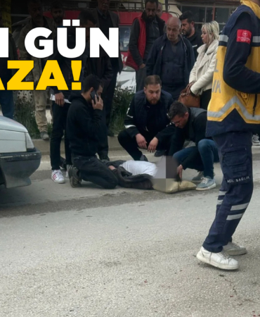 Peş peşe üç kaza: Toplam 3 yaralı