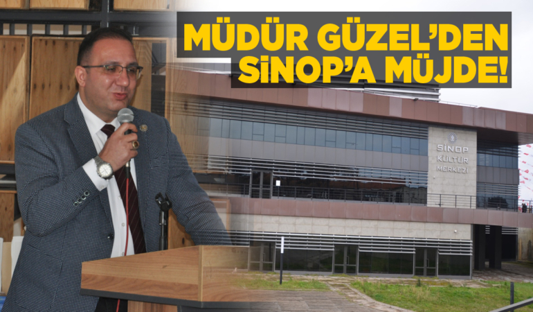 Müdür Güzel’den Sinop’a kütüphane müjdesi