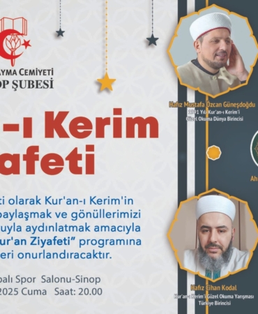 SİNOP, ULUSAL VE ULUSLARARASI ÖDÜLLÜ KARÎLERİ AĞIRLAMAYA HAZIRLANIYOR