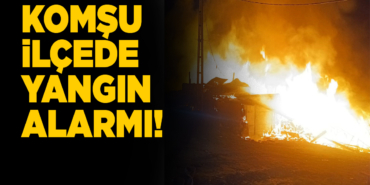 Alevlere teslim olan ev küle döndü