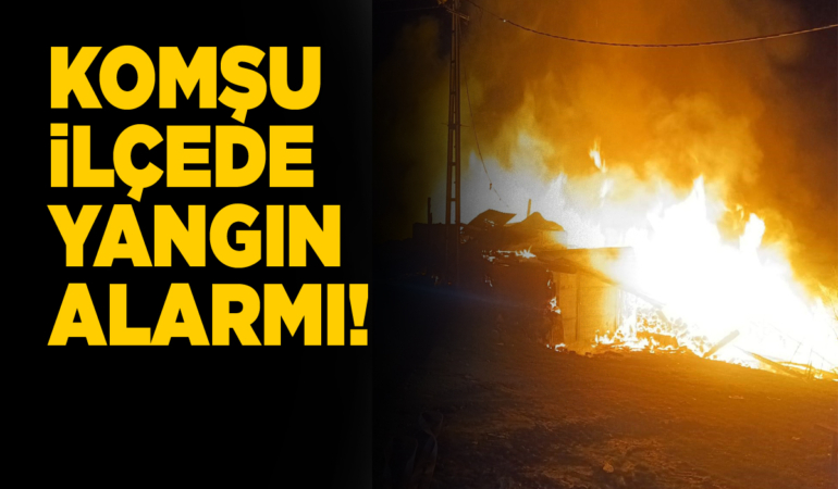 Alevlere teslim olan ev küle döndü