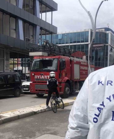 İnşaatta asılı halde ceset bulundu