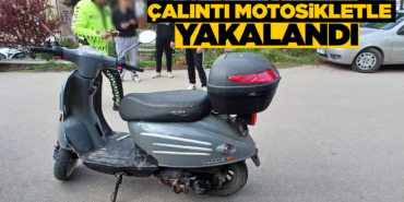 Sinop’ta küçük motor hırsızı yakayı ele verdi