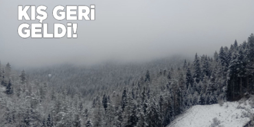 Sinop’a bahar ayında kış geldi