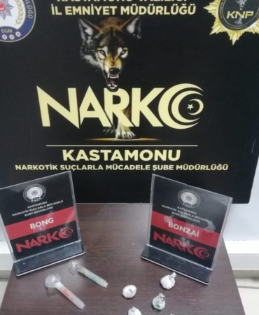 Kastamonu’da narkotik madde taşıyan şahıs yakalandı