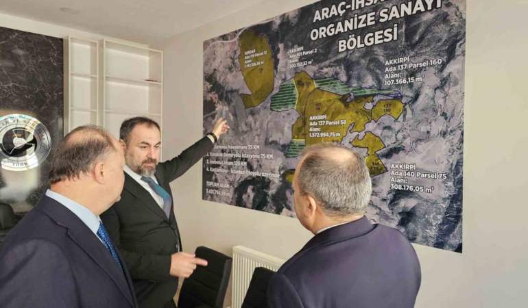 Kastamonu’ya kurulacak OSB için yer seçimi süreci başladı