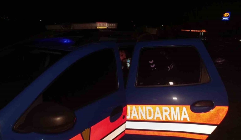 Kazadan sonra kaçan alkollü sürücü tarlada yakalandı